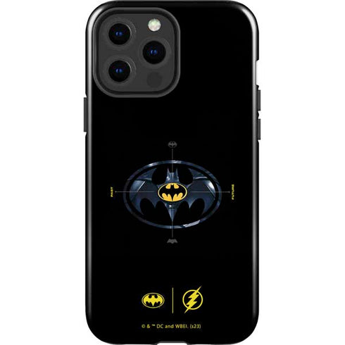 DC Comics The Flash Movie: Batman Multiverse Logos iPhone 15 Pro Max Impact Case