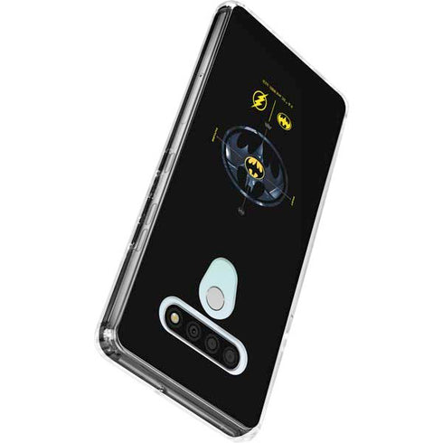 DC Comics The Flash Movie: Batman Multiverse Logos LG Stylo 6 Clear Case