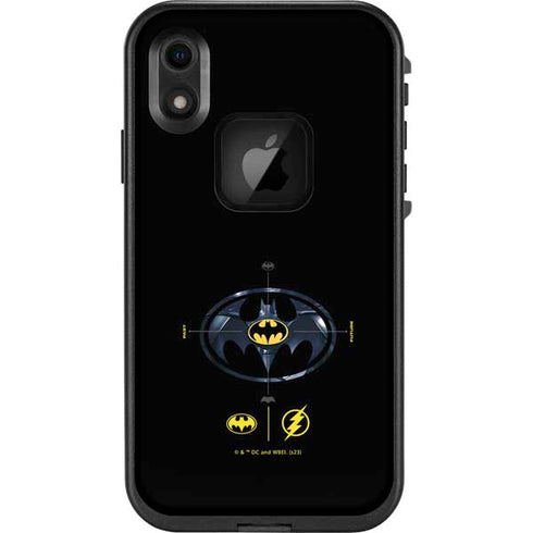 DC Comics The Flash Movie: Batman Multiverse Logos LifeProof Fre iPhone Skin