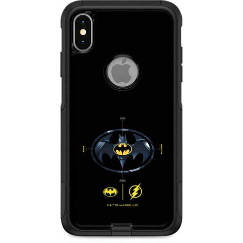 DC Comics The Flash Movie: Batman Multiverse Logos Otterbox Commuter iPhone Skin