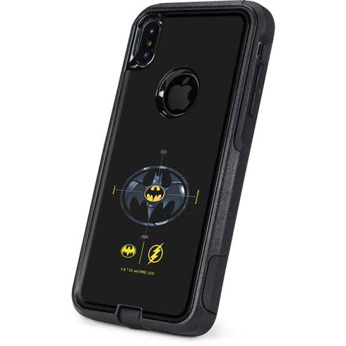 DC Comics The Flash Movie: Batman Multiverse Logos Otterbox Commuter iPhone Skin