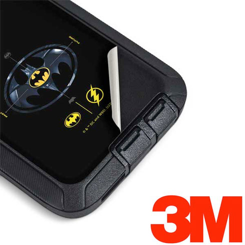 DC Comics The Flash Movie: Batman Multiverse Logos Otterbox Defender Galaxy Skin