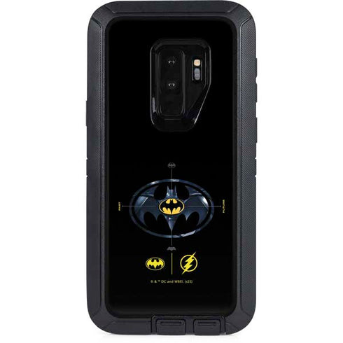 DC Comics The Flash Movie: Batman Multiverse Logos Otterbox Defender Galaxy Skin