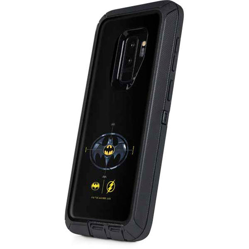 DC Comics The Flash Movie: Batman Multiverse Logos Otterbox Defender Galaxy Skin