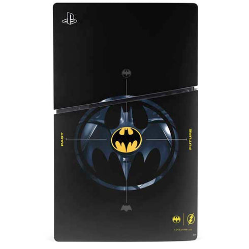 DC Comics The Flash Movie: Batman Multiverse Logos PS5 Slim Digital Edition Bundle Skin