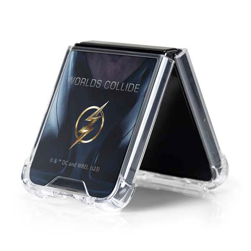 DC Comics The Flash Movie: Batman Poster Galaxy Z Flip5 5G Clear Case