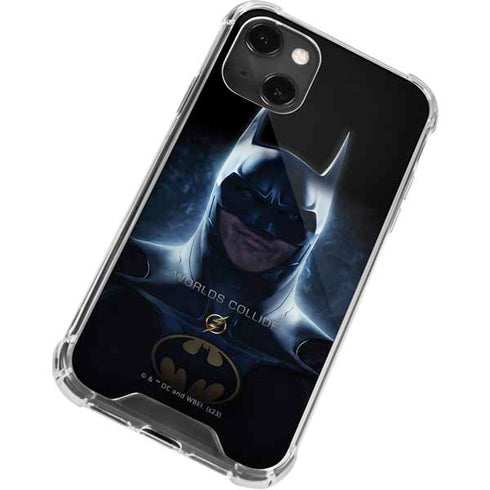 DC Comics The Flash Movie: Batman Poster iPhone 15 Plus Clear Case