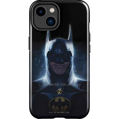 DC Comics The Flash Movie: Batman Poster iPhone 15 Plus Impact Case