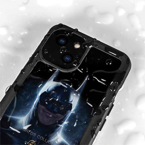 DC Comics The Flash Movie: Batman Poster iPhone 15 Waterproof Case