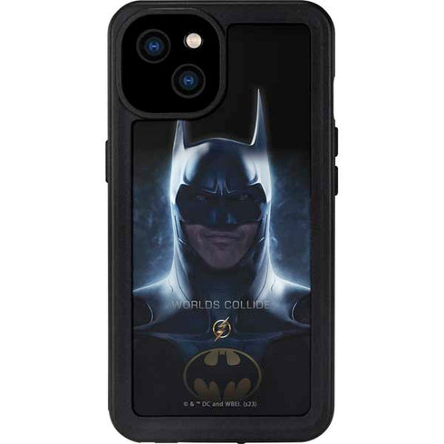 DC Comics The Flash Movie: Batman Poster iPhone 15 Waterproof Case