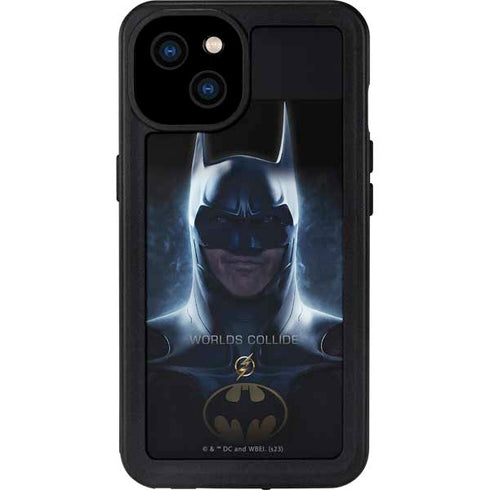 DC Comics The Flash Movie: Batman Poster iPhone 15 Plus Waterproof Case