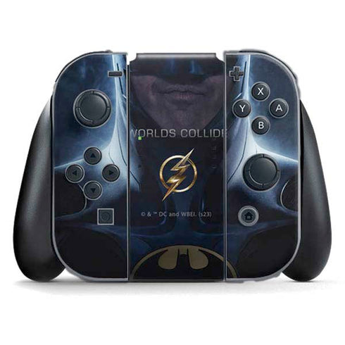 DC Comics The Flash Movie: Batman Poster Nintendo Switch (2017-2021) Joy-Con Controller Skin