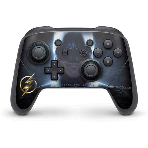 DC Comics The Flash Movie: Batman Poster Nintendo Switch Pro Controller Skin
