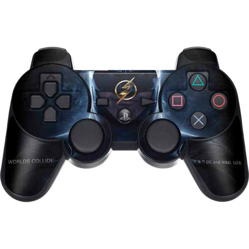 DC Comics The Flash Movie: Batman Poster PS3 Dual Shock wireless controller Skin