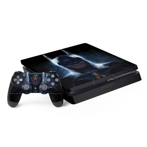 DC Comics The Flash Movie: Batman Poster PS4 Slim Bundle Skin