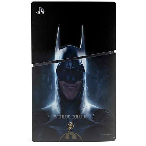 DC Comics The Flash Movie: Batman Poster PS5 Slim Digital Edition Bundle Skin