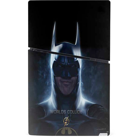 DC Comics The Flash Movie: Batman Poster PS5 Slim Digital Edition Bundle Skin