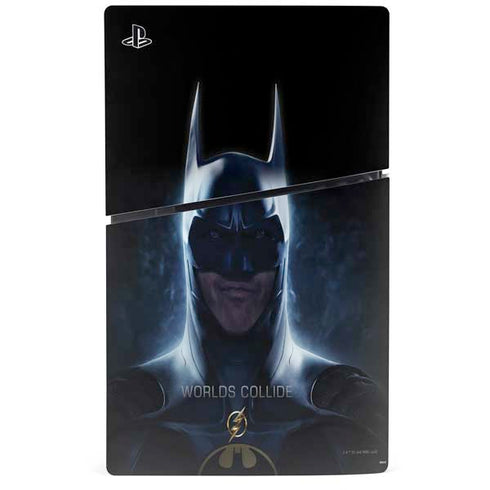 DC Comics The Flash Movie: Batman Poster PS5 Slim Digital Edition Console Skin