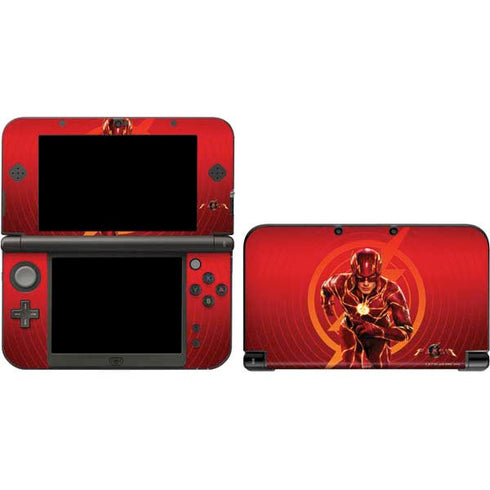DC Comics The Flash Movie: Flash in Motion 3DS XL 2015 Skin