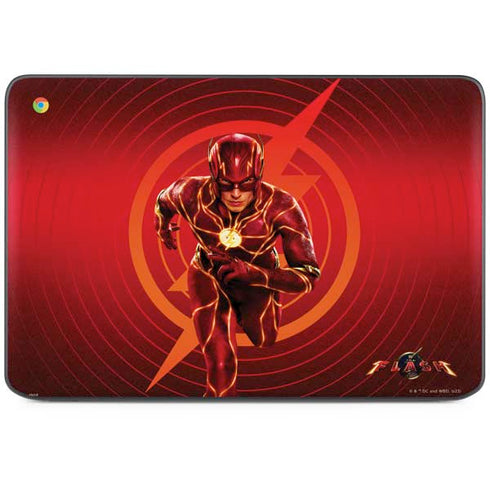 DC Comics The Flash Movie: Flash in Motion HP Chromebook Skin