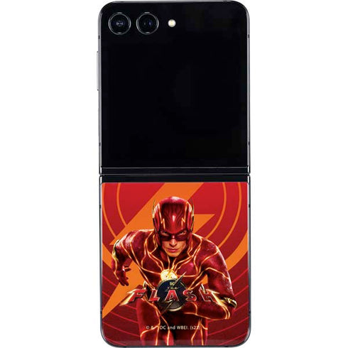 DC Comics The Flash Movie: Flash in Motion Galaxy Z Flip5 5G Skin