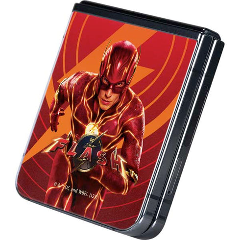 DC Comics The Flash Movie: Flash in Motion Galaxy Z Flip5 5G Skin