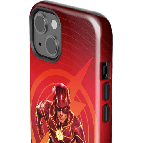 DC Comics The Flash Movie: Flash in Motion iPhone 15 Impact Case