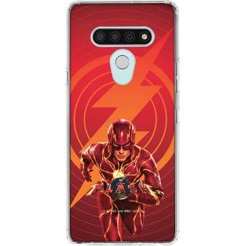 DC Comics The Flash Movie: Flash in Motion LG Stylo 6 Clear Case