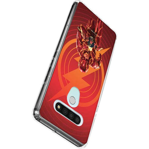 DC Comics The Flash Movie: Flash in Motion LG Stylo 6 Clear Case