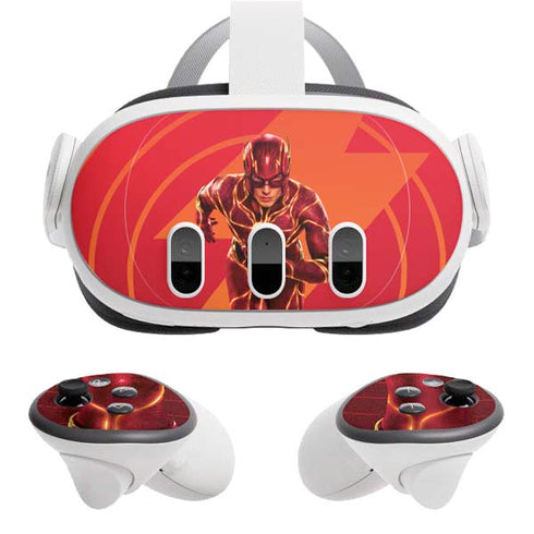 DC Comics The Flash Movie: Flash in Motion Meta Quest 3 Skin