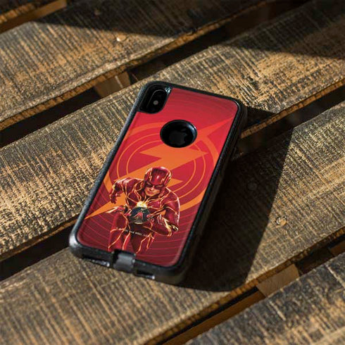 DC Comics The Flash Movie: Flash in Motion Otterbox Commuter iPhone Skin