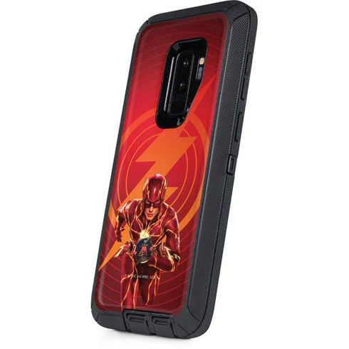 DC Comics The Flash Movie: Flash in Motion Otterbox Defender Galaxy Skin