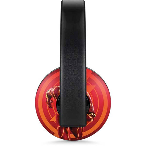 DC Comics The Flash Movie: Flash in Motion PlayStation 4 Gold Wireless Headset Skin