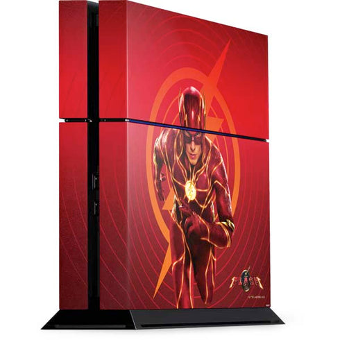 DC Comics The Flash Movie: Flash in Motion PS4 Console Skin
