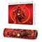 DC Comics The Flash Movie: Flash in Motion Gaming Mouse Pad