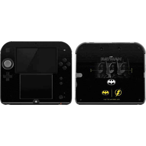 DC Comics The Flash Movie: I am Batman Past to Future Nintendo 2DS Skin