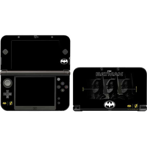DC Comics The Flash Movie: I am Batman Past to Future 3DS XL 2015 Skin