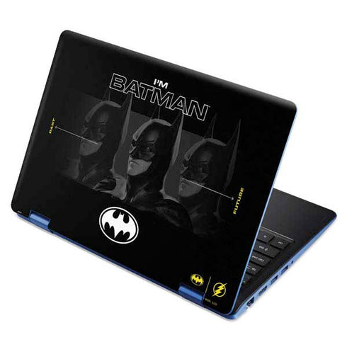DC Comics The Flash Movie: I am Batman Past to Future Aspire R11 11.6in Skin