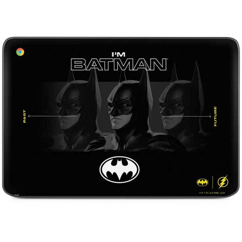 DC Comics The Flash Movie: I am Batman Past to Future HP Chromebook Skin