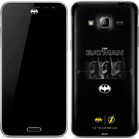 DC Comics The Flash Movie: I am Batman Past to Future Galaxy J3 Skin