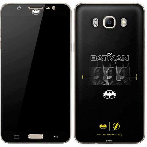 DC Comics The Flash Movie: I am Batman Past to Future Galaxy J7 Skin