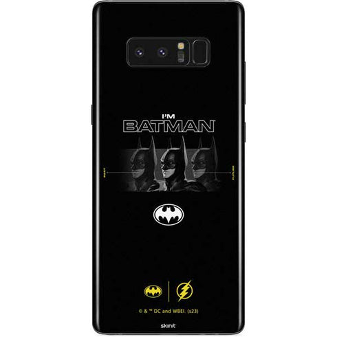 DC Comics The Flash Movie: I am Batman Past to Future Galaxy Note 8 Skin