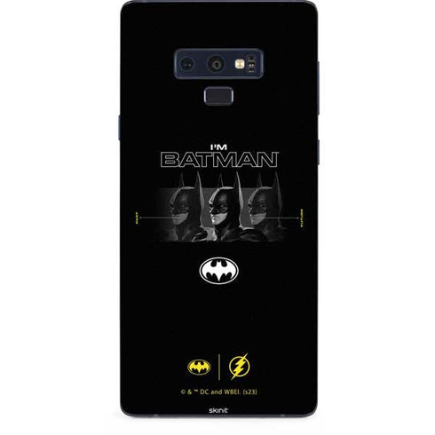 DC Comics The Flash Movie: I am Batman Past to Future Galaxy Note 9 Skin