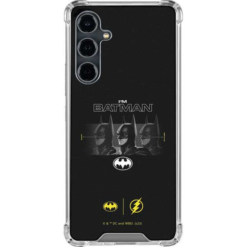 DC Comics The Flash Movie: I am Batman Past to Future Galaxy S23 FE Clear Case
