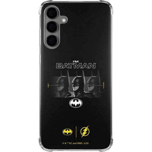 DC Comics The Flash Movie: I am Batman Past to Future Galaxy S24 Plus Clear Case
