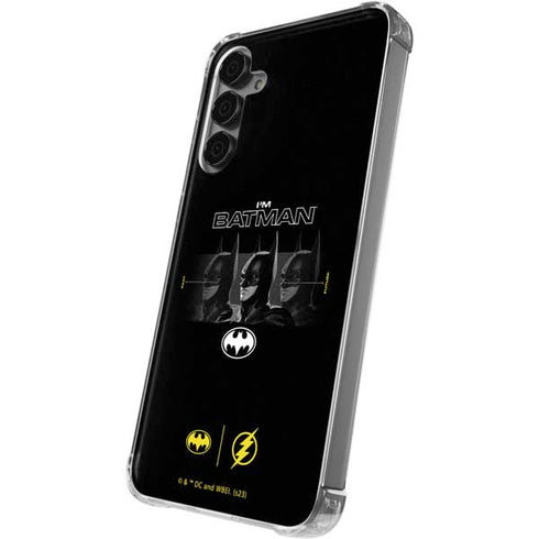 DC Comics The Flash Movie: I am Batman Past to Future Galaxy S24 Plus Clear Case