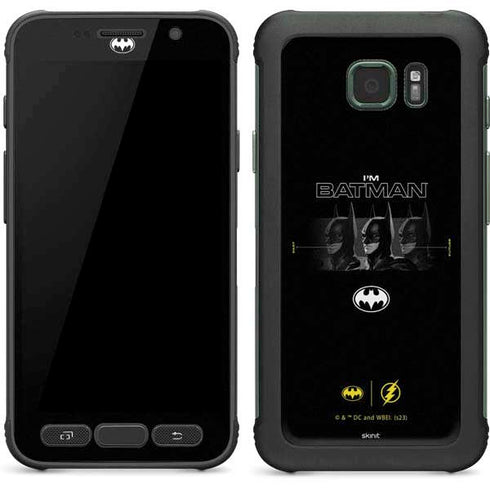 DC Comics The Flash Movie: I am Batman Past to Future Galaxy S7 Active Skin