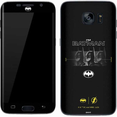 DC Comics The Flash Movie: I am Batman Past to Future Galaxy S7 Skin