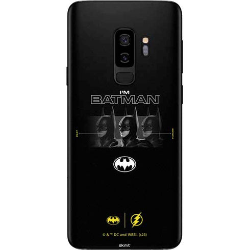 DC Comics The Flash Movie: I am Batman Past to Future Galaxy S9 Plus Skin