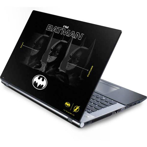 The Flash Movie: I am Batman Past to Future Generic 15in Laptop (13.02in X 8.97in) Skin